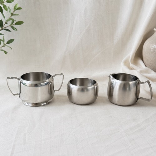 Vintage old hall stainless - old,