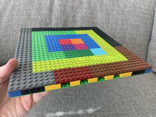 Lego multicolor mils plate for - mils,