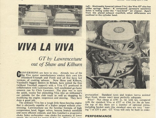Vauxhall viva modified - vauxhall, gt