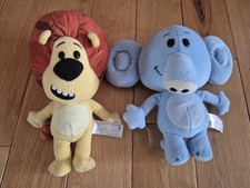 Raa Raa The Noisy Little Lion & Hufty Talking Plush Soft Toy Tomy RARE
