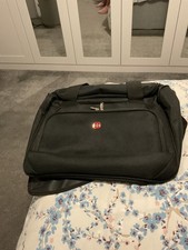 Wenger Overnight Bag In Black. 19 Inch Length X 15 Inch High X 11 Inch Wide 