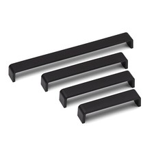 Matt Black Cupboard Handles