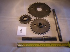 Motor bike parts, assorted