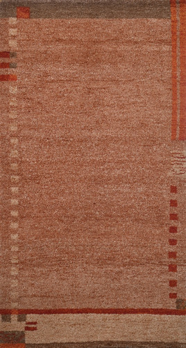 Modern hand knotted wool - hand-knotted,