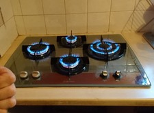 Ariston Mirror Finish Gas Hob 70 cm