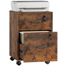 HOMCOM Roll File Cabinet with