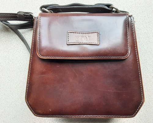 Vintage brown leather dauphin - vintage,