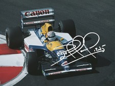 Nigel Mansell Signed Autograph