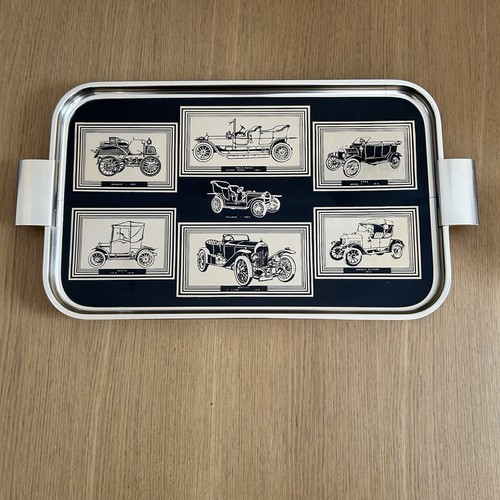 Woodmet metal tray vintage - woodmet,