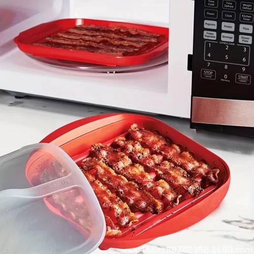 Microwave bacon pan anti - microwave,