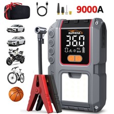 9000A Car Jump Starter Air