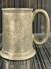 VINTAGE CIVIC PEWTER TANKARD