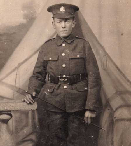 Ww1 real photo postcard - ww1,