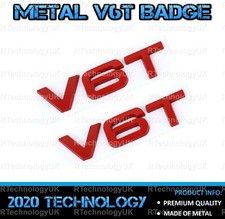 2 X PREMIUM Metal for Audi V6T