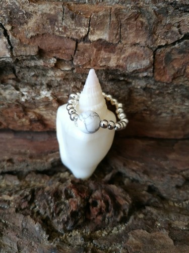 Semi precious gemstone ring - semi,