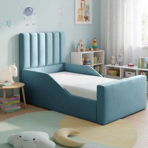 Panel kids bed frame plush - kids,
