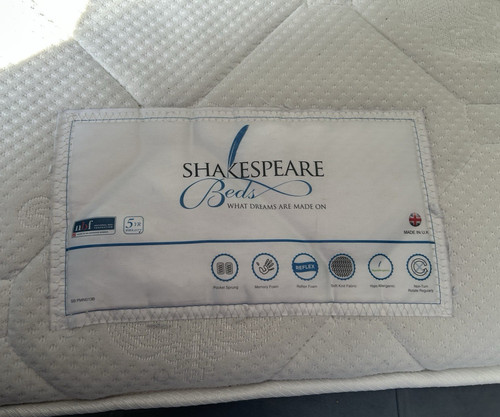 Shakespeare beds double reflex - shakespeare,