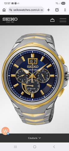 Seiko coutura men - seiko, men's
