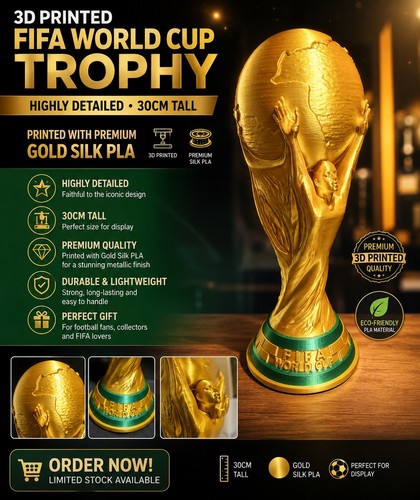 Fifa world cup trophy replica - fifa,