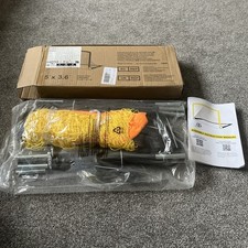 Football Goal Portable Soccer Net Foldable 5 x 3.6ft NEW OPEN BOX