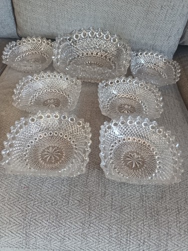 Art deco sowerby - clear, pressed