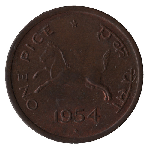 1954 india pice - india, –