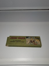 Mickey Crusoe Boxed Vintage 1930's Magic Lantern Slides Walt Disney Mickey Mouse