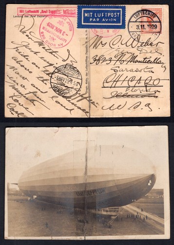 Germany 1929 airship zeppelin - germany,