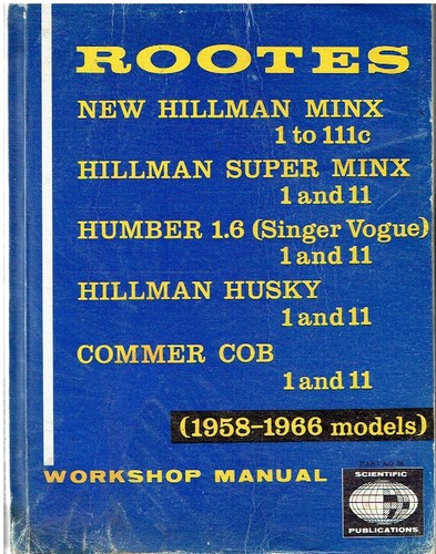 Hillman minx iiic super - hillman,