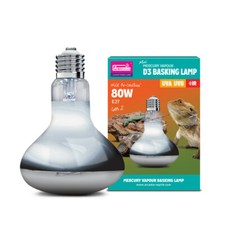 Arcadia D3 UV Mercury Vapour Basking Lamp Reptile Tortoise Table UVB Bulb GEN 2