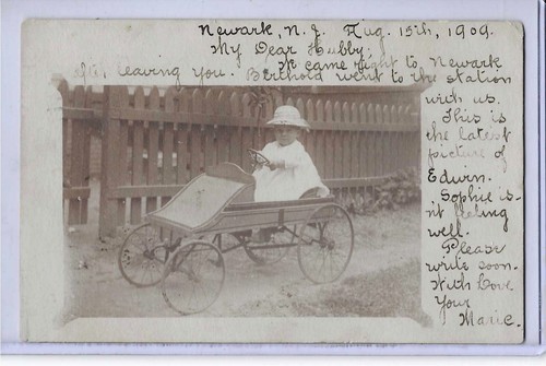 Real photo postcard - photo,