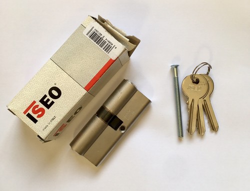 Iseo silver euro cylinder lock - iseo,