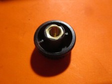 Knurled head Thumb nut thermoplastic with M8 brass insert (8169-207) OD28 x 16mm