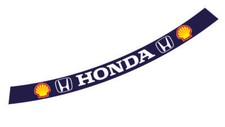 Senna F1 Helmet Visor Sticker