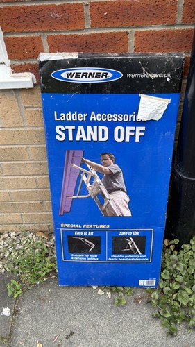 Werner aluminum ladder - aluminum, stand