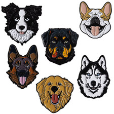 Cute Dog Pet Brooch Pin Badge