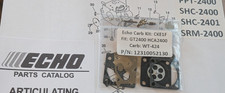 Echo Hedge String Shaft Trimmer Pole Saw Edger Carburetor Kit. P/N 12310052130