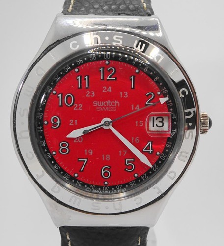 Swatch irony big happy joe - happy, red