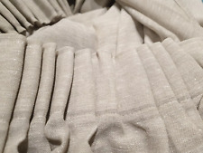 John Lewis Pencil Pleat Voile Grey W248-634cm X D255cm WIDE VOILE