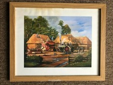  M.S Gallacher Limited Edition Framed Print " Farmer at Work"  100/4 