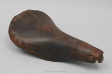 Brooks Team Professional w) Campione Saddle Bag Rail Brown Leather Saddle - VTG