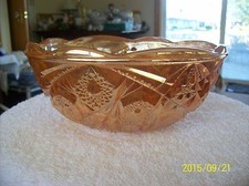 Marigold Carnival Glass