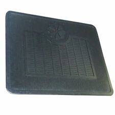 New Black Rubber Floor Footmat