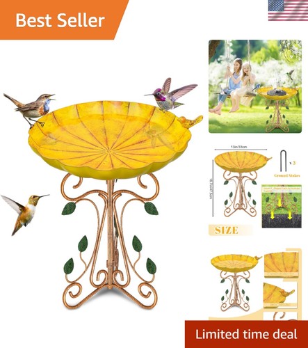 Vintage metal bird - metal,