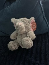 Grey Elephant Small Teddy