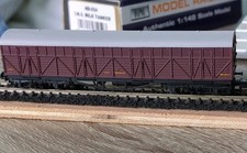 Dapol N Gauge GWR Siphon-H Wagon Boxed BR Maroon NB004