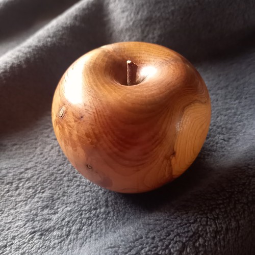 Vintage hand turned - , wooden