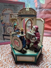 Vintage Enesco Small World Of Music Santa & His Merry Band Christmas Musical CH