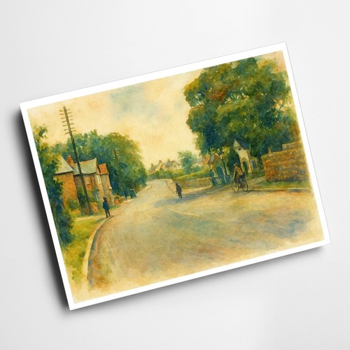 Print main road - a6,