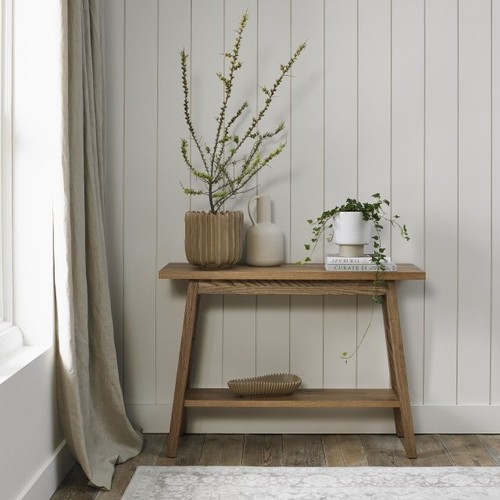 Rosen rustic oak console - rosen, table